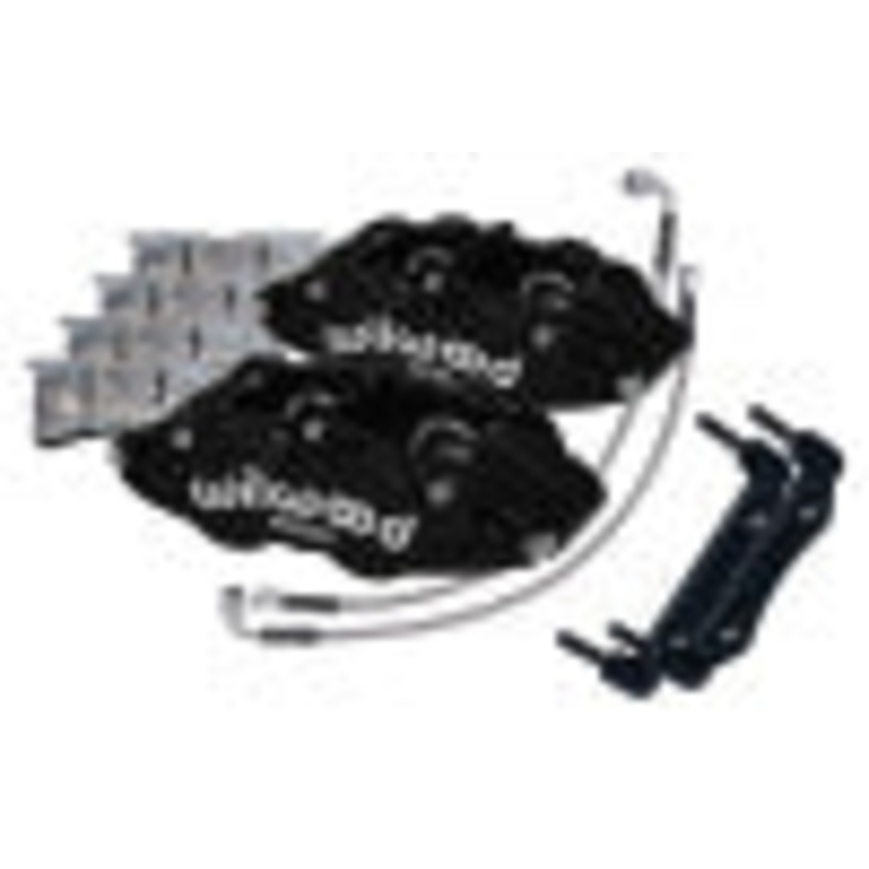 Wilwood 84-89 Porsche 911 Front Superlite Caliper Kit 3.5in MT – Black