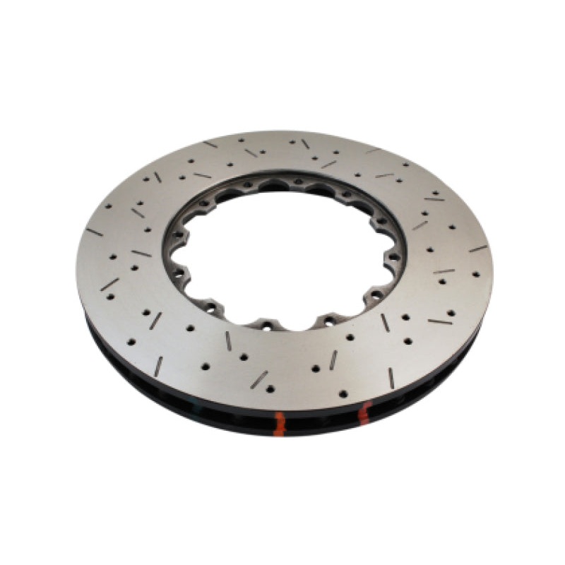 DBA 07-13 BMW 335i Front 5000 Series Drilled & Slotted Ring