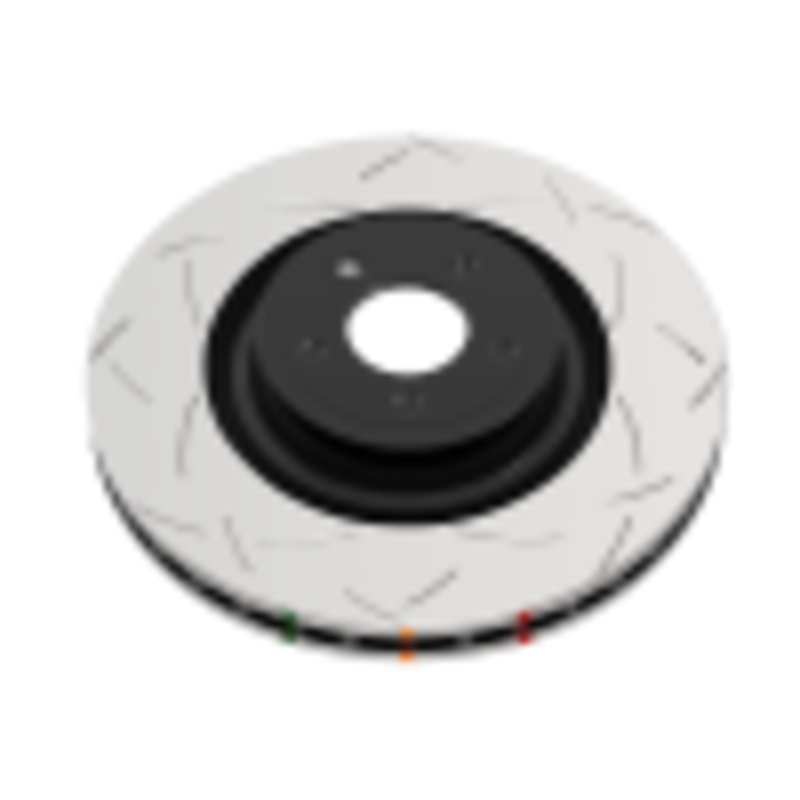 DBA 10-18 Jaguar XJ 5.0L Front 4000 Series Slotted Rotor