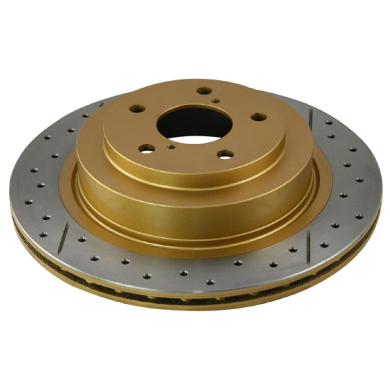 DBA 88-95 Alfa Romeo Spider Front Drilled & Slotted Street Series Rotor