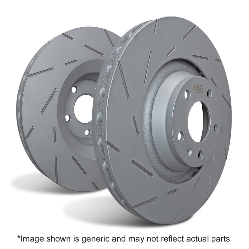 EBC 14+ Porsche Macan Front USR Slotted Rotors