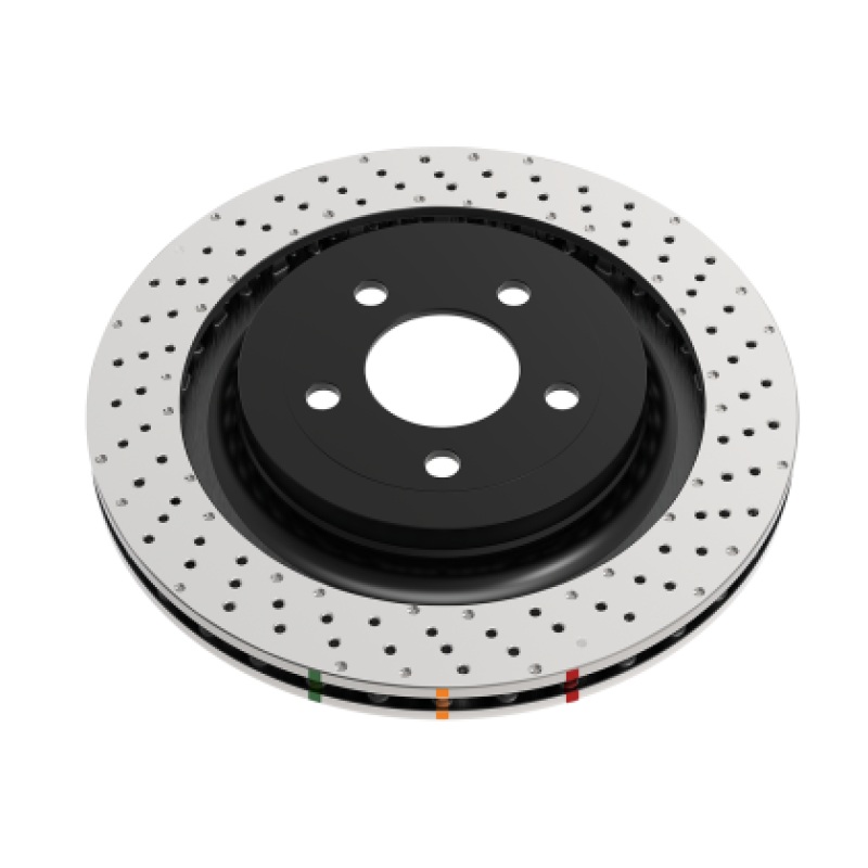 DBA 07-15 Audi Q7 Iron Disc Rear 4000 Series Drilled Rotor