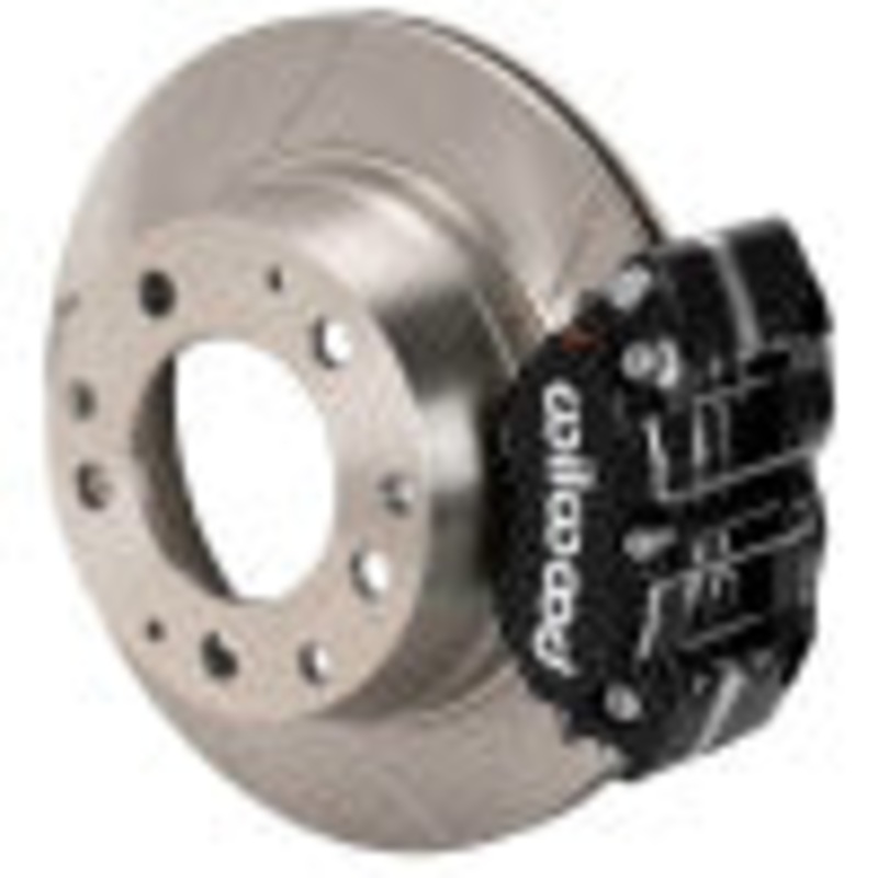 Wilwood 69-83 Porsche 911 Rear Dynapro Brake Kit 3in MT Slotted – Black