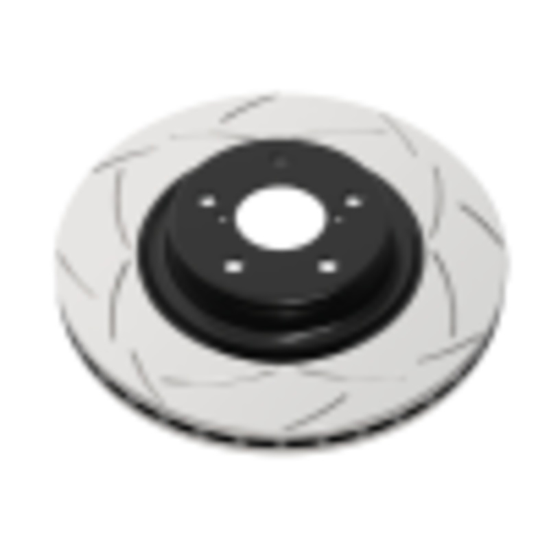 DBA 00-08 Porsche Boxster Roadster S Rear Street Slotted Rotor
