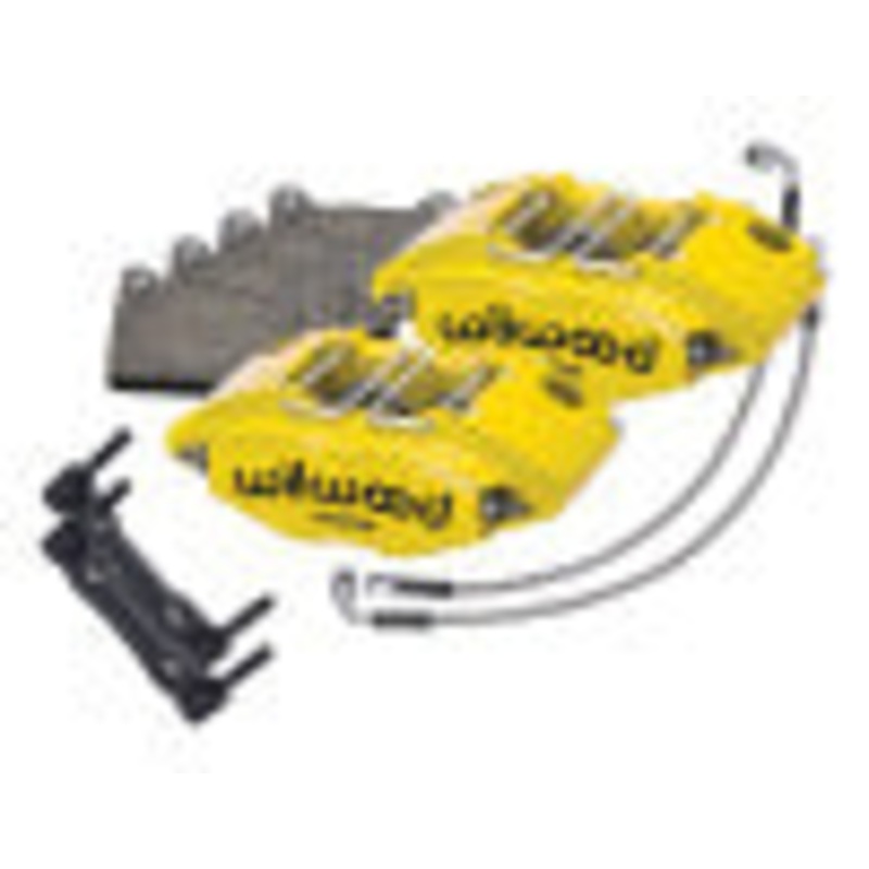 Wilwood 69-74 Porsche 911 Front Powerlite Caliper Kit 3in MT – Yellow
