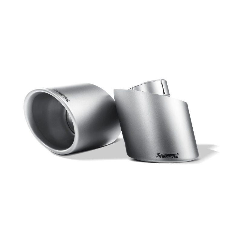 Akrapovic 09-16 Volkswagen Scirocco R Tail Pipe Set (Titanium)