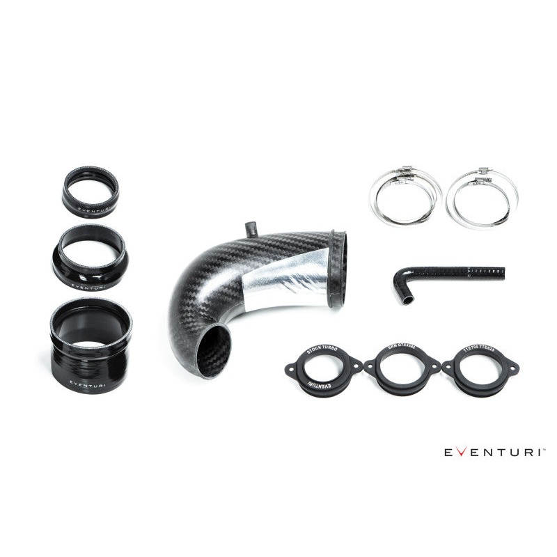 Eventuri Audi RS3 / TTRS Gen 2 LHD Carbon Turbo Inlet w/ No Flange