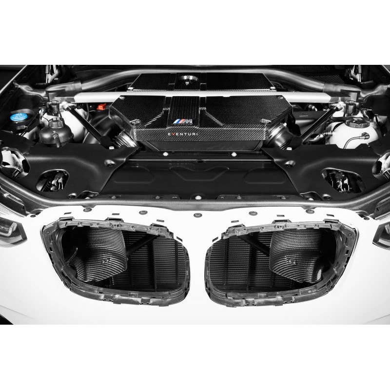 Eventuri BMW F97/F98 Carbon Air Box Lid w/ Replacement Filters and Carbon Scoops