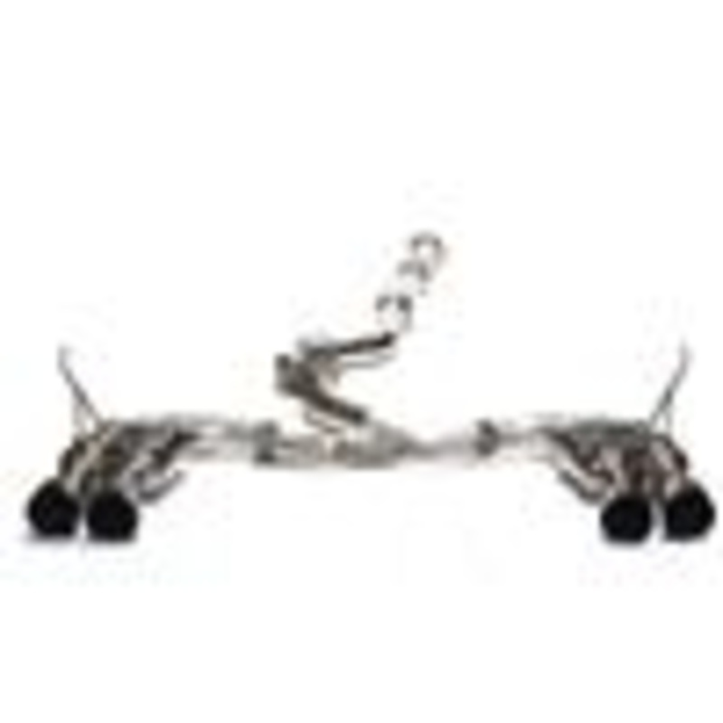 Invidia 2015+ Subaru WRX / STI Gemini/R400 Single Layer Quad Titanium Tip Cat-Back Exhaust