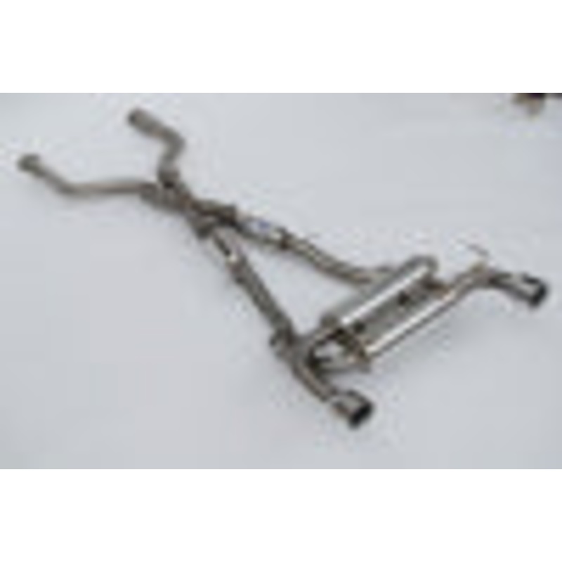 Invidia 2022+ Nissan Z 70mm Gemini Cat Back Exhaust – Rolled SS Tips