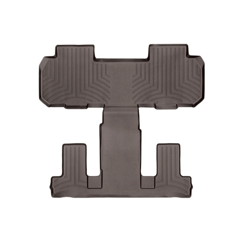 WeatherTech 2018+ Chevrolet Traverse Rear FloorLiner – Cocoa (2nd Row Bucket Seats)