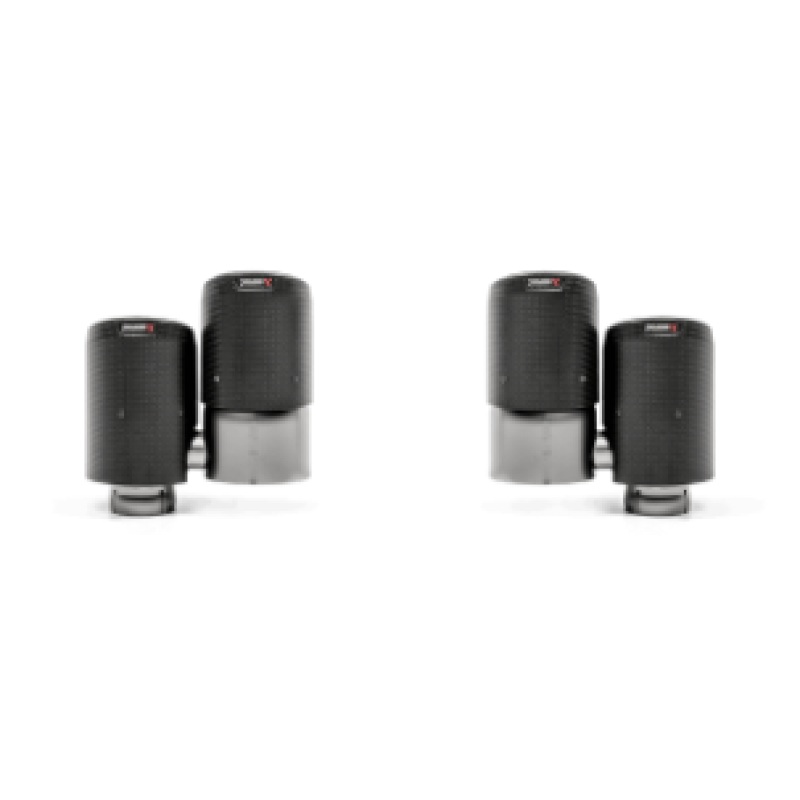 Akrapovic 17-18 Porsche Panamera Turbo Tail Pipe Set (Carbon)