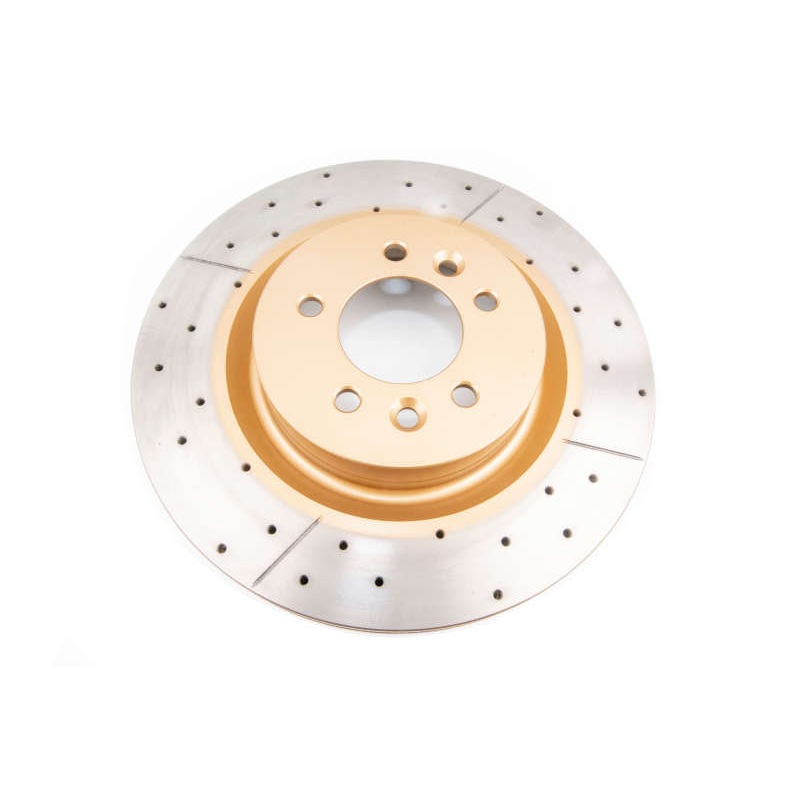 DBA 14-15 Land Rover Range Rover (w/o Brembo Brakes) Front Drilled & Slotted Street Series Rotor