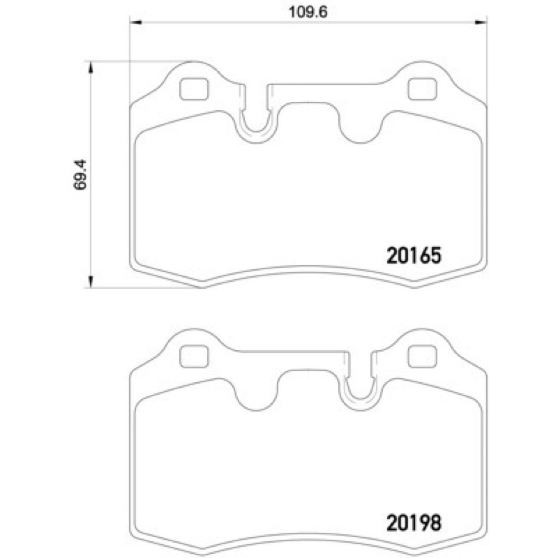Hella 05-14 Aston Martin DB9 Rear Brake Pad Set
