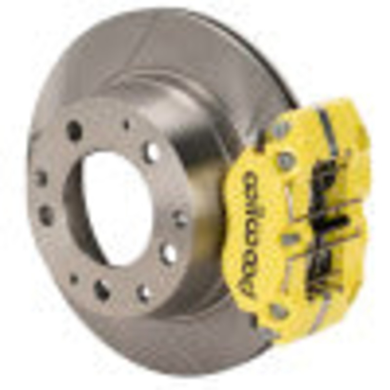 Wilwood 69-83 Porsche 911 Rear Dynapro Brake Kit 3in MT Slotted – Yellow