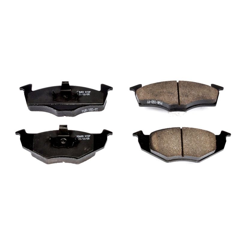PowerStop Power Stop 95-98 Volkswagen Golf Front Z16 Evo Ceramic Brake Pad