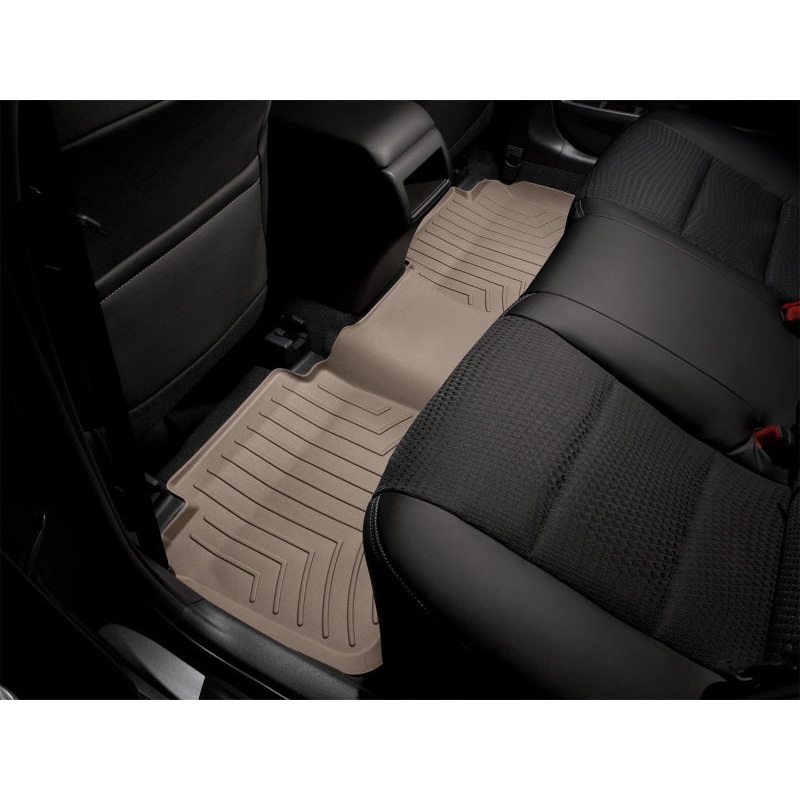 WeatherTech 2015+ Ford F-150 Supercab Rear FloorLiner – Tan w/ First Row Bucket Seats