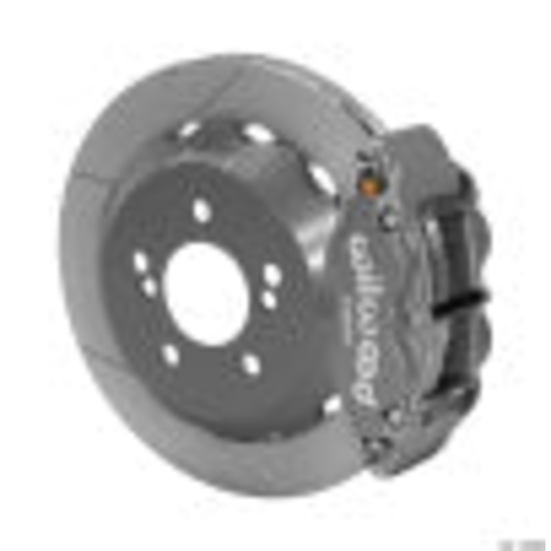 Wilwood Superlite 4R/ST Rear 12.88in Road Race Kit – Gray Hard Anodize 00-06 BMW M3 (E46)
