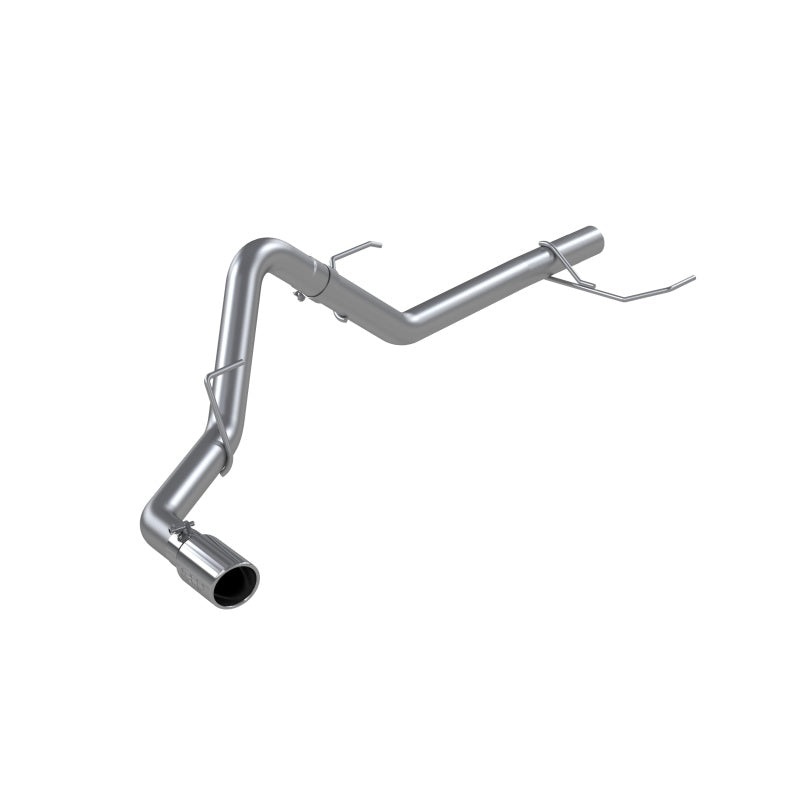 MBRP 2021+ Ford F-F150, Powerboost Hybrid. Aluminized Steel, 3in Resonator Back, Single Side Exit