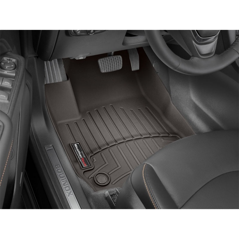 WeatherTech 2019+ Dodge Ram 1500 Crew Cab/Quad Cab w/1st Row Bench Seats Front FloorLiner – Cocoa