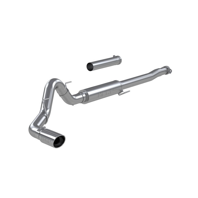MBRP 2021+ Ford F150 2.7L/3.5L Ecoboost 4 Aluminized Steel Cat-Back – RACE VERSION