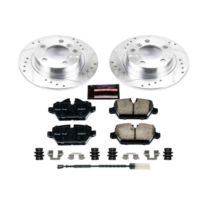 PowerStop Power Stop 11-16 Mini Cooper Countryman Rear Z23 Evolution Sport Brake Kit