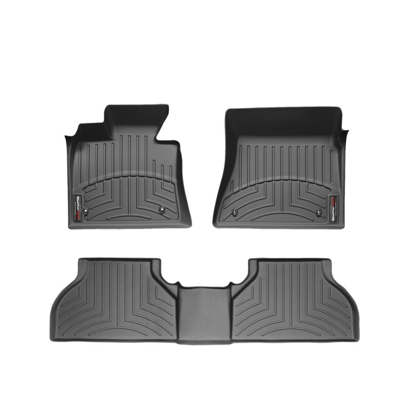WeatherTech 11+ Volkswagen Amarok Front and Rear Floorliners – Black