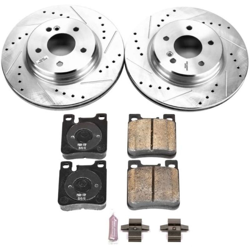 PowerStop Power Stop 98-00 Mercedes-Benz C43 AMG Rear Z23 Evolution Sport Brake Kit