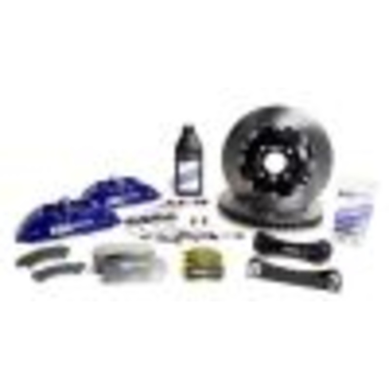 EBC Racing 13-19 Volkswagen Golf GTI Blue Apollo-4 Calipers 355mm Rotors Front Big Brake Kit