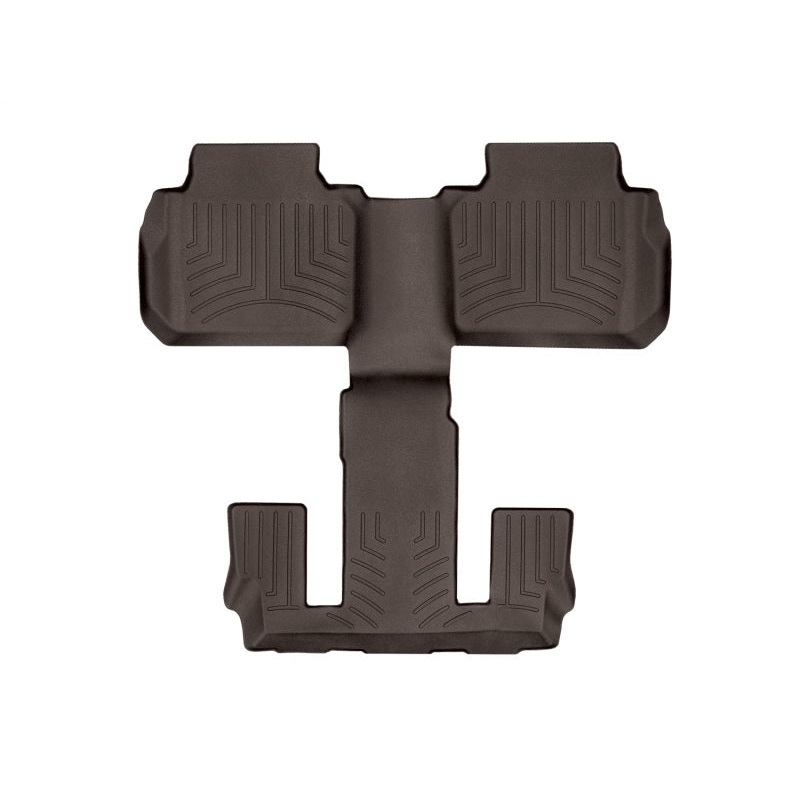 WeatherTech 2017+ GMC Acadia Rear FloorLiner – Cocoa (2nd Row Bucket Seats Only)