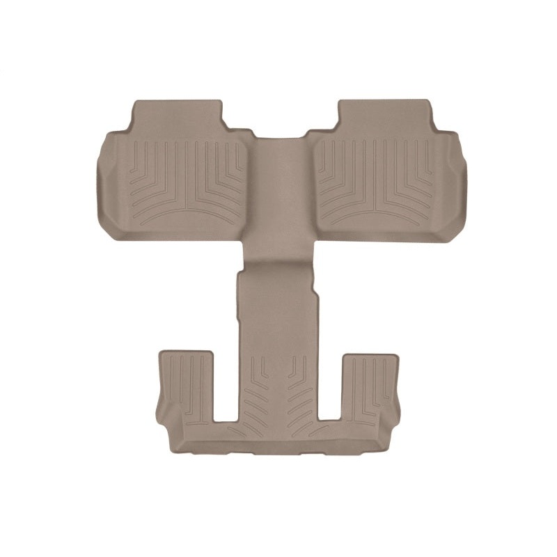 WeatherTech 2017 GMC Acadia Rear FloorLiner – Tan (2nd Row Bucket Seats Only)