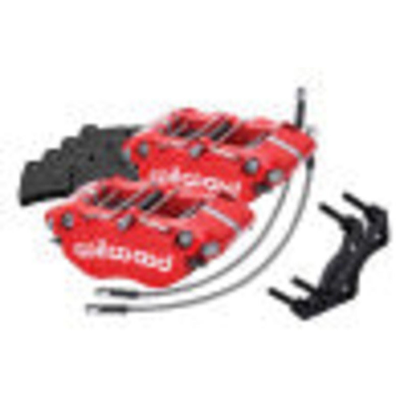 Wilwood 69-83 Porsche 911 Rear Dynapro Caliper Kit 3in MT – Red