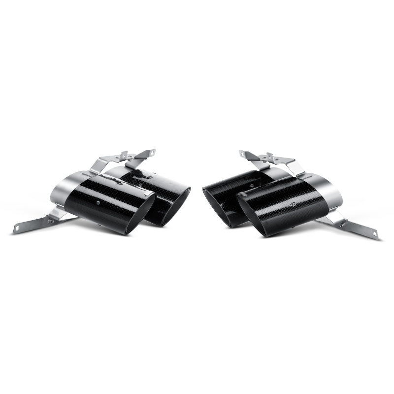 Akrapovic 10-14 Lamborghini Gallardo LP 570-4 Coupe/Spyder Tail Pipe Set (Carbon)