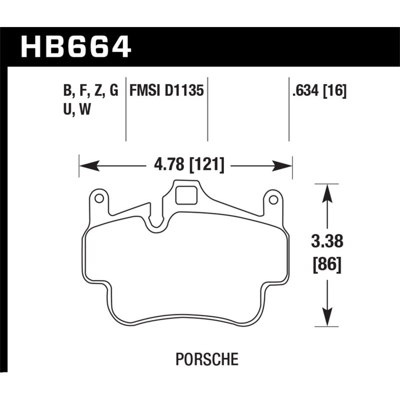 Hawk Performance Hawk DTC-80 05-12 Porsche 911 (997) Rear Race Brake Pads