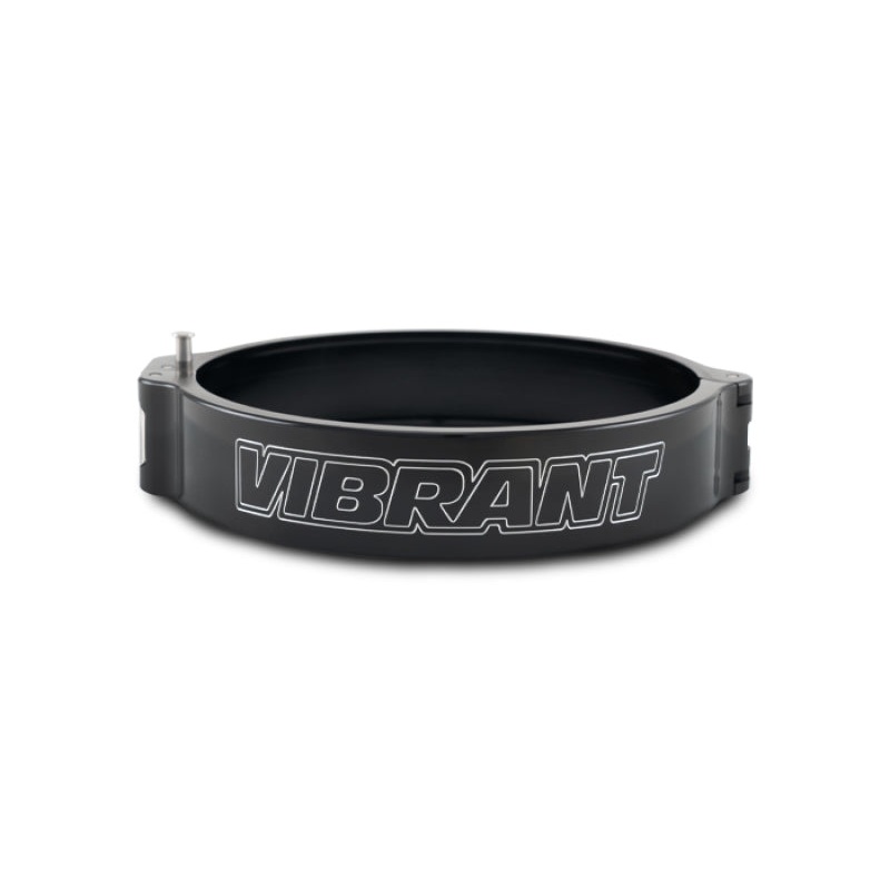 Vibrant 5in O.D. Aluminized HD 2.0 Clamp – Anodized Black (Clamp Only)