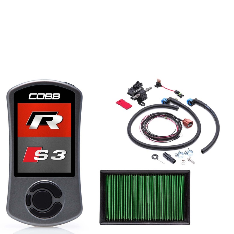 Cobb Stage 1+ Flex Fuel Power Pkg w/DSG/S Tronic Flashing VW Golf R (MK7/7.5) / Audi S3 (8V)