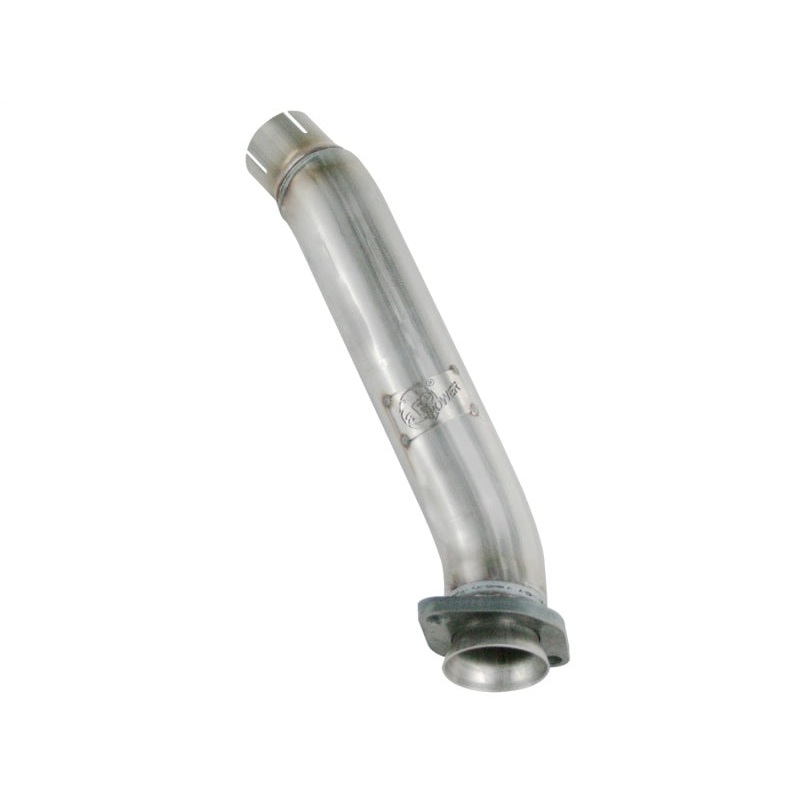 aFe Power Twisted Steel Loop Delete D/P Aluminized Steel 12-18 Jeep Wrangler (JK) V6 3.6L
