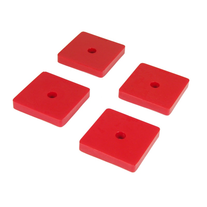 Prothane 60+ Jaguar MKII Rear Spring Pad Kits – Red