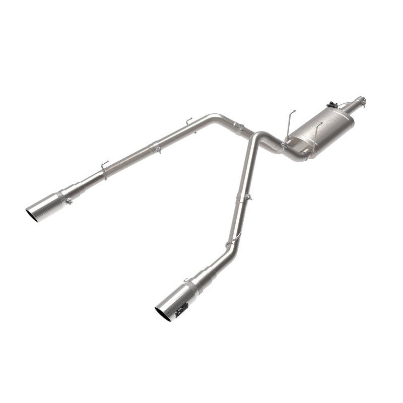 aFe 09-18 Ram 1500 V8 5.7L Hemi Gemini XV 3in 304 SS Cat-Back Exhaust w/ Polished Tips