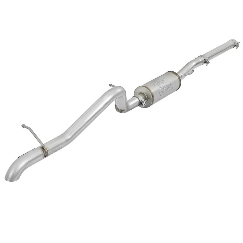 aFe Scorpion 2-1/2in Aluminized Steel Cat-Back Exhaust 07-18 Jeep Wrangler (JK) V6 3.6L/3.8L (2/4dr)