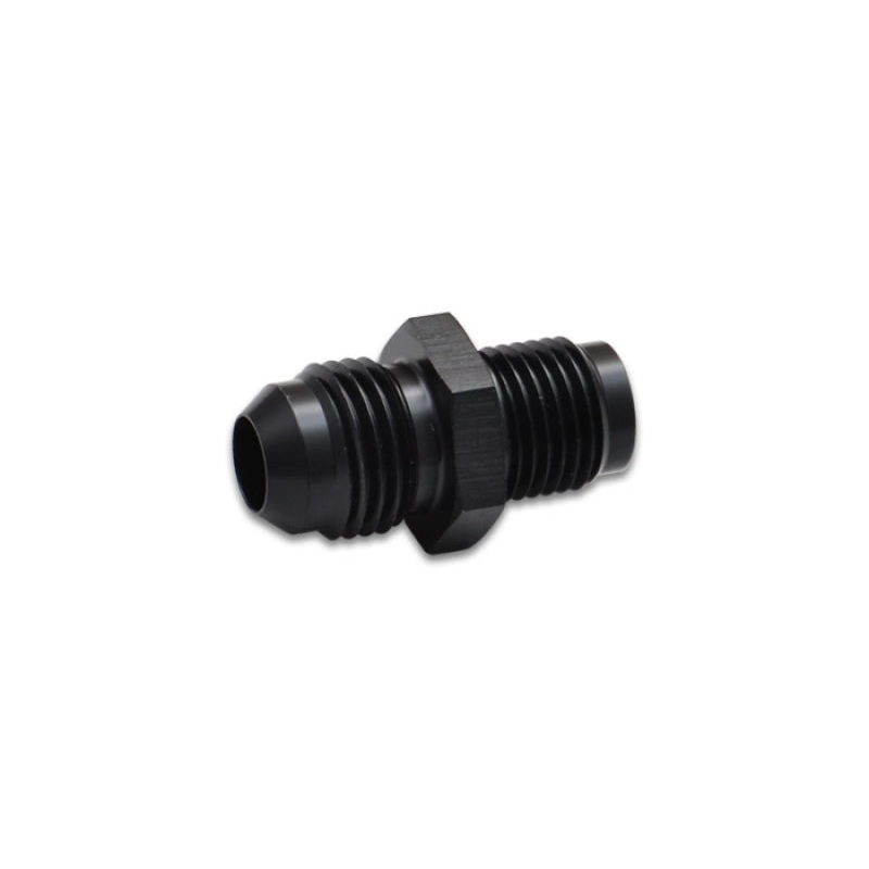 Vibrant Inverted Seat Adapter Fitting (-6AN x 11/16in-18) Aluminum – Black