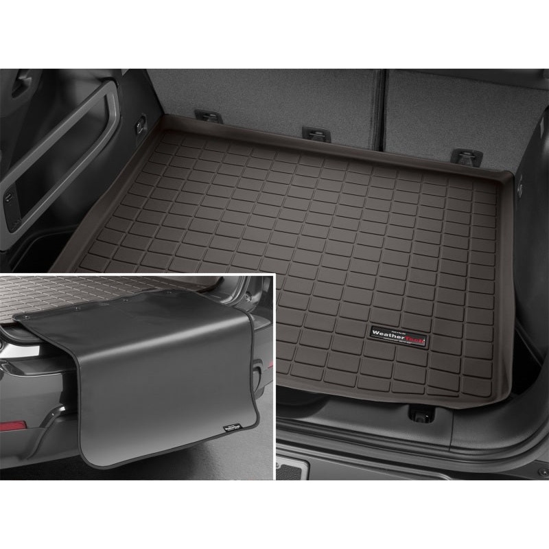 WeatherTech 2022+ Jeep Grand Cherokee Behind 2nd Row Seating Cargo Liner w/Bumper Protector – Cocoa