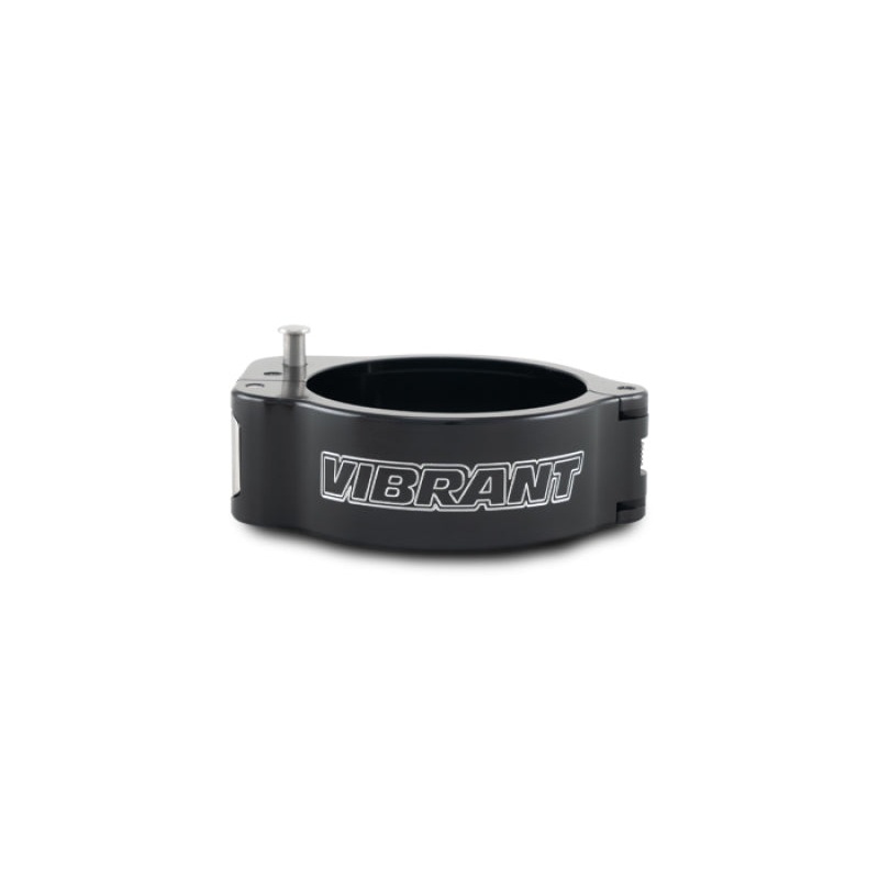 Vibrant 2in O.D. Aluminized HD 2.0 Clamp – Anodized Black (Clamp Only)