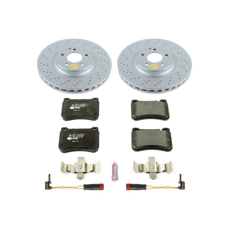 PowerStop Power Stop 05-07 Mercedes-Benz C230 Front Euro-Stop Brake Kit