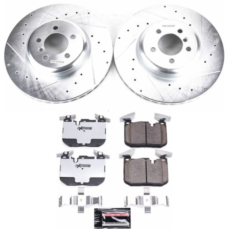 PowerStop Power Stop 12-15 BMW 335i Front Z26 Street Warrior Brake Kit
