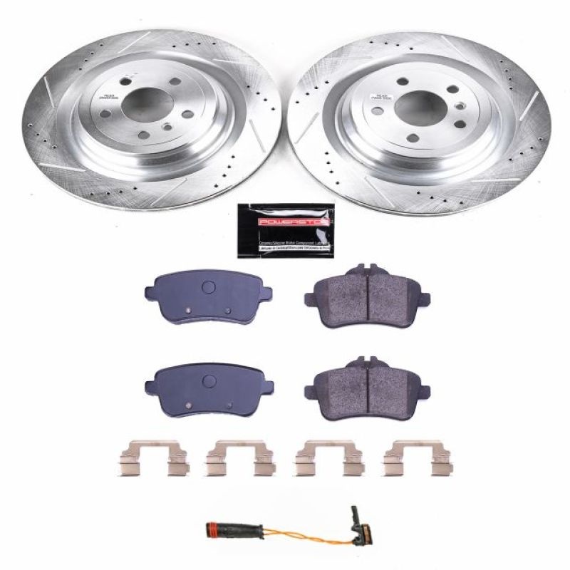 PowerStop Power Stop 13-16 Mercedes-Benz GL350 Rear Z23 Evolution Sport Brake Kit