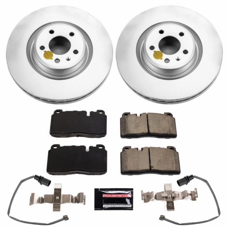 PowerStop Power Stop 15-16 Porsche Macan Front Z23 Evolution Sport Coated Brake Kit