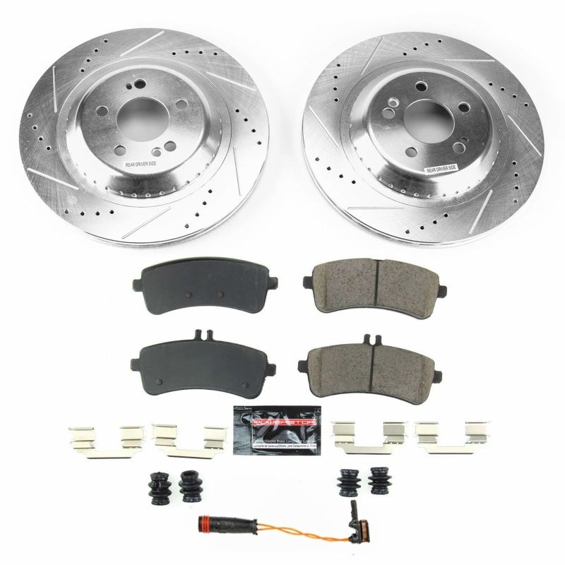 PowerStop Power Stop 16-17 Mercedes-Benz Maybach S600 Rear Z23 Evolution Sport Brake Kit