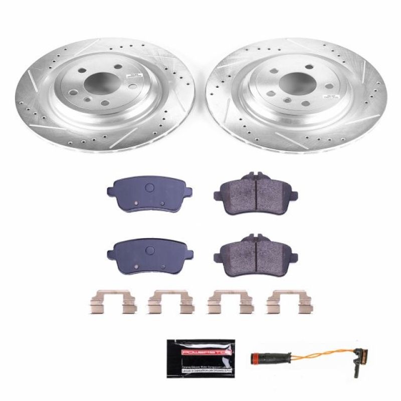 PowerStop Power Stop 17-18 Mercedes-Benz GLE43 AMG Rear Z23 Evolution Sport Brake Kit