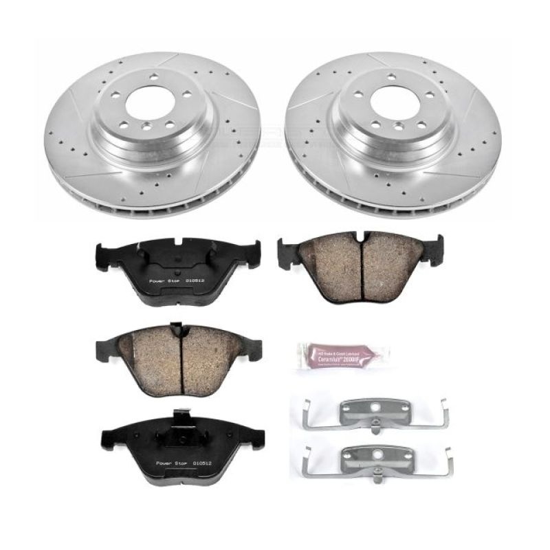 PowerStop Power Stop 2010 BMW 335i xDrive Front Z23 Evolution Sport Brake Kit